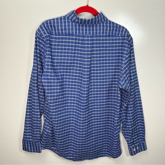 Brooks Brothers Blue and‎ White Casual Regent Fit Button Down Shirt size L 279 - Picture 8 of 9